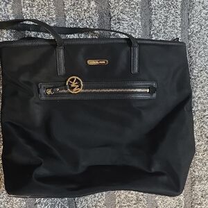 Michael Kors Black Nylon Tote
